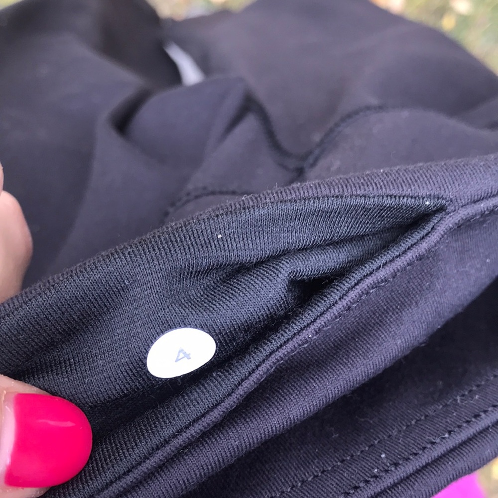 {Lululemon} NWOT long black pants - Picture 3 of 6